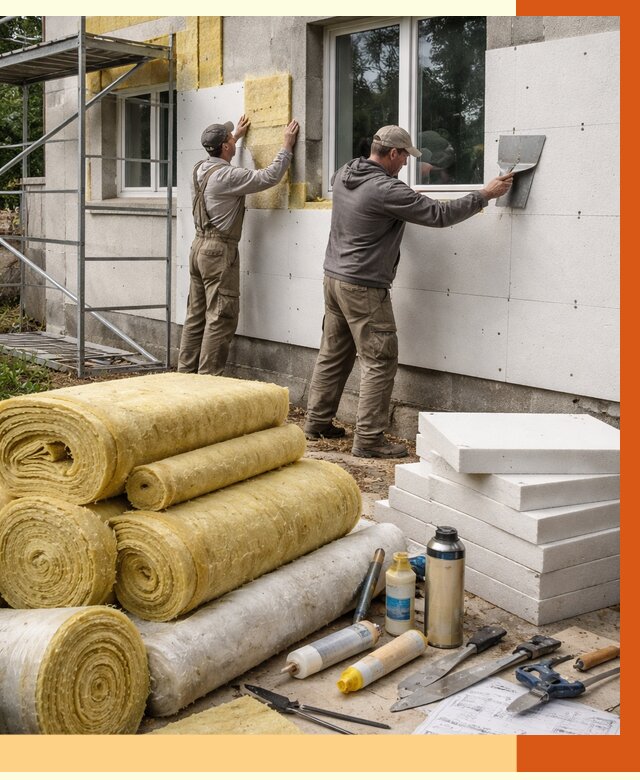 Утепление домов в Скопине под ключ от 4377 руб/м2 | Профессионально — ТепломастерСкп