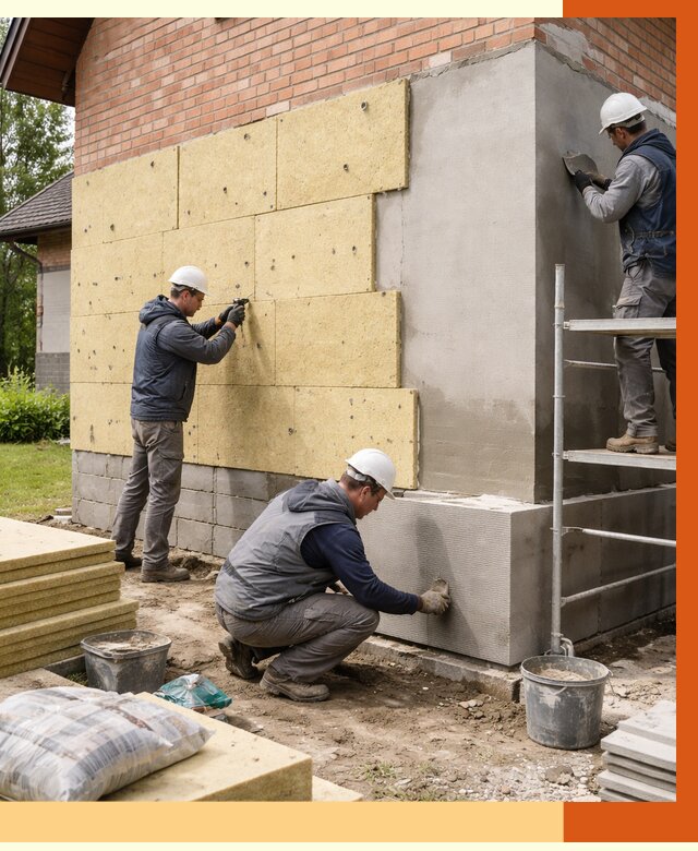 Утепление частного дома в Скопине под ключ от 7816 руб/м2 — недорого | ТепломастерСкп