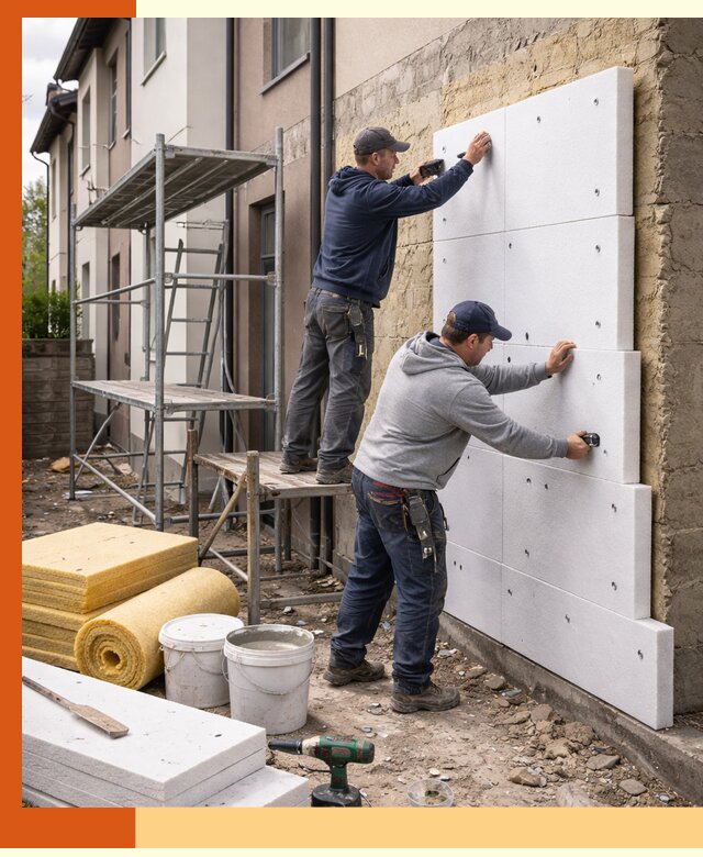 Утепление таунхауса с гарантией комфорта в Скопине