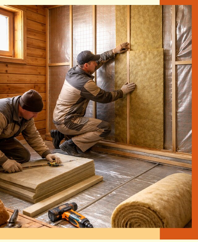 Утепление бани изнутри в Скопине под ключ от 4377 руб./м² | ТепломастерСкп