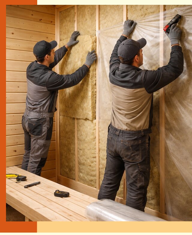 Профессиональное утепление сауны в Скопине с гарантиями качества