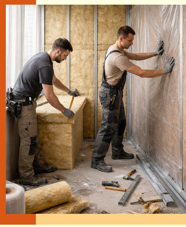 Профессиональное утепление лоджии в Скопине эффективно и надежно