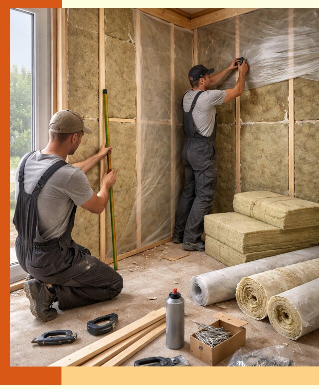 Профессиональное утепление веранды и крыльца в Скопине