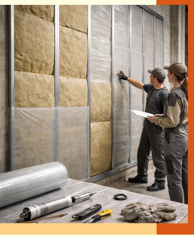 Утепление склада химсырья в Скопине от 4689 руб. под ключ | ТепломастерСкп