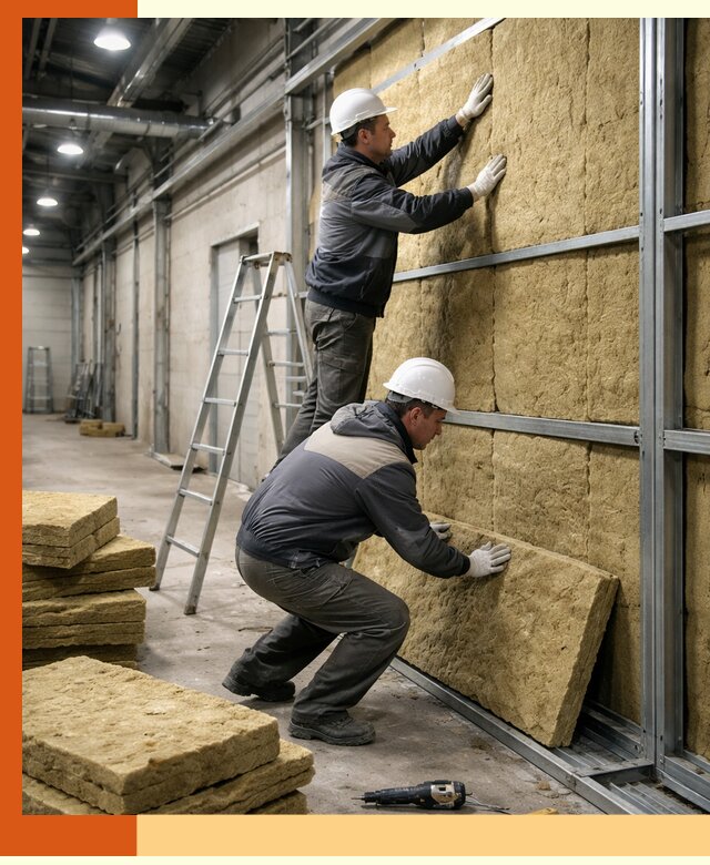 Утепление цеха под ключ в Скопине с гарантией качества