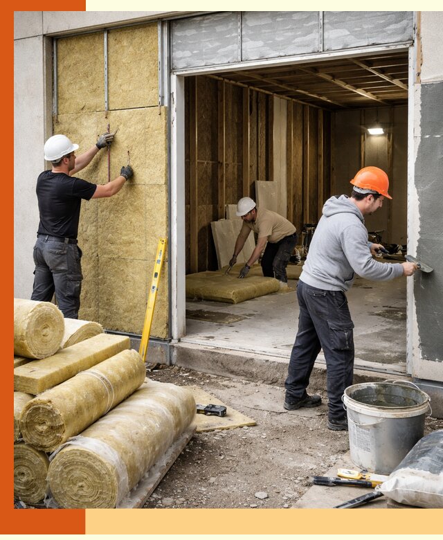 Утепление торгового павильона в Скопине — качественно и энергоэффективно