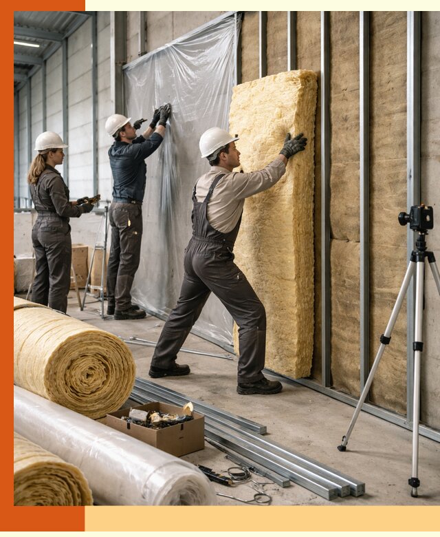 Утепление складского терминала в Скопине профессионально и надёжно