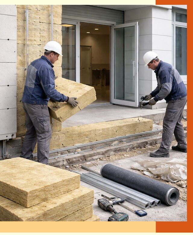 Утепление медицинского центра в Скопине под ключ от 13026 руб./м² | ТепломастерСкп