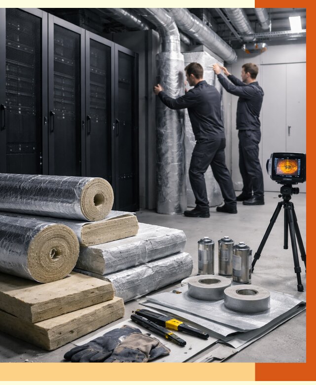 Утепление серверной в Скопине от 8858 руб./м² — комплексно под ключ | ТепломастерСкп