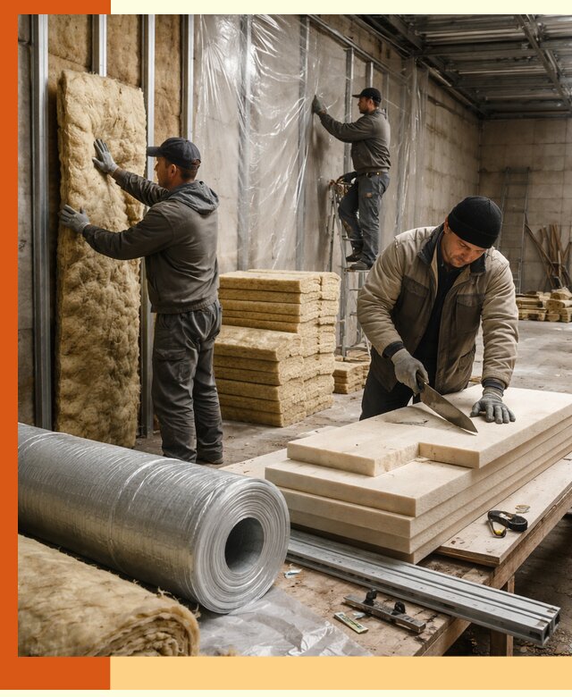 Утепление торгового склада в Скопине с энергоэффективными решениями