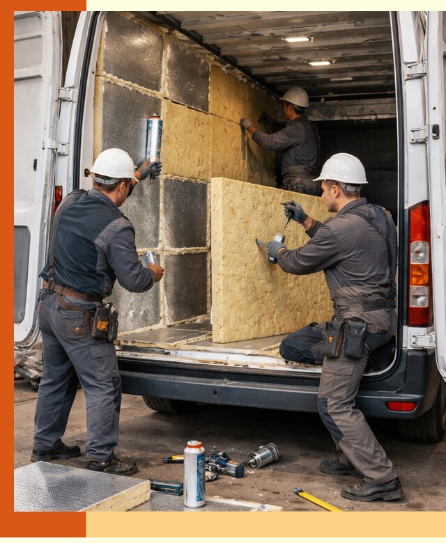 Утепление фургона-рефрижератора в Скопине для сохранения температуры