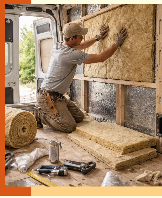 Утепление кемпера под ключ в Скопине с гарантией качества