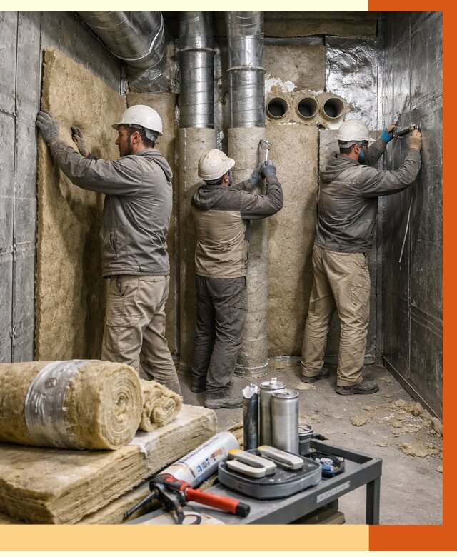 Утепление венткамеры в Скопине под ключ от 1511 руб. — профессионально | ТепломастерСкп