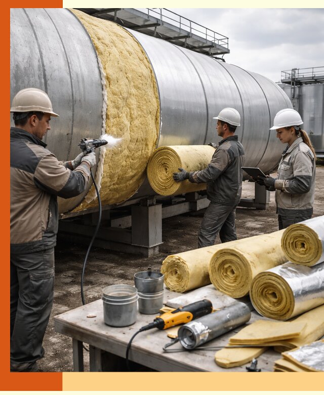 Утепление цистерны в Скопине — утеплители и монтаж под ключ