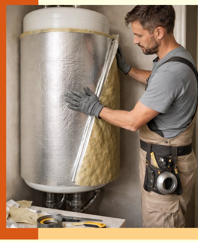 Утепление бойлера в Скопине для снижения теплопотерь и экономии энергии