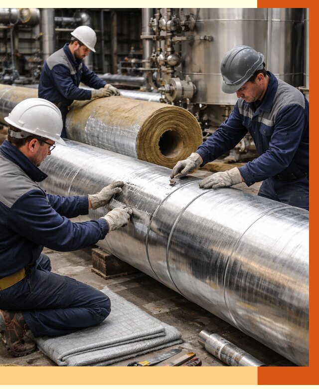 Утепление технологического оборудования в Скопине от 4377 руб. за м2 | ТепломастерСкп