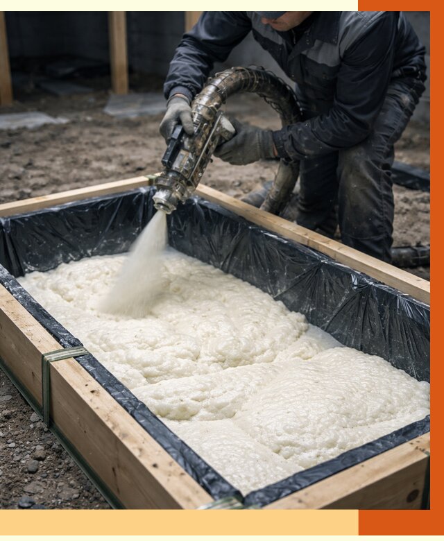 Заливка ППУ в формы в Скопине от 2605 руб. — утепление форм под ключ | ТепломастерСкп