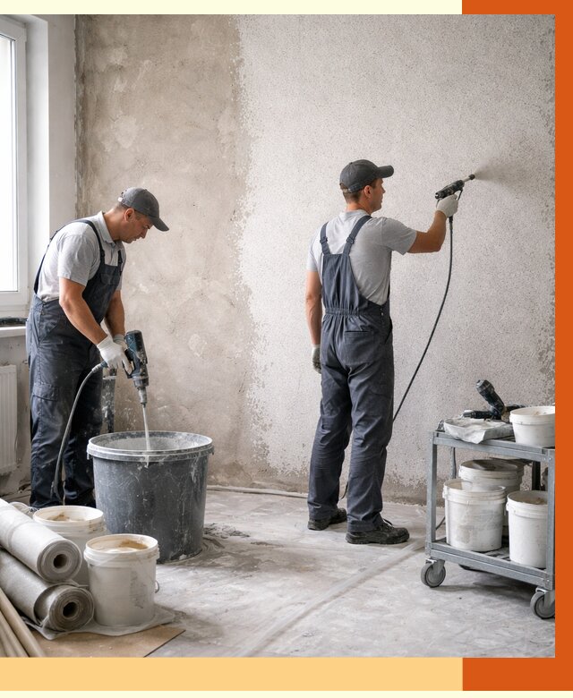 Утепление стен жидкой теплоизоляцией в Скопине от 4377 руб/м² | ТепломастерСкп