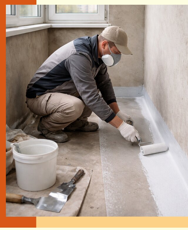 Утепление балкона жидкой теплоизоляцией в Скопине