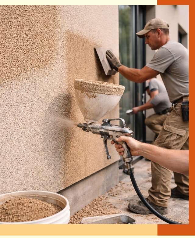 Утепление фасада жидкой пробкой в Скопине от 5002 руб./м² под ключ | ТепломастерСкп