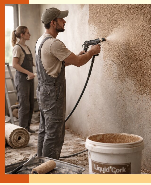 Утепление стен жидкой пробкой в Скопине эффективное и долговечное