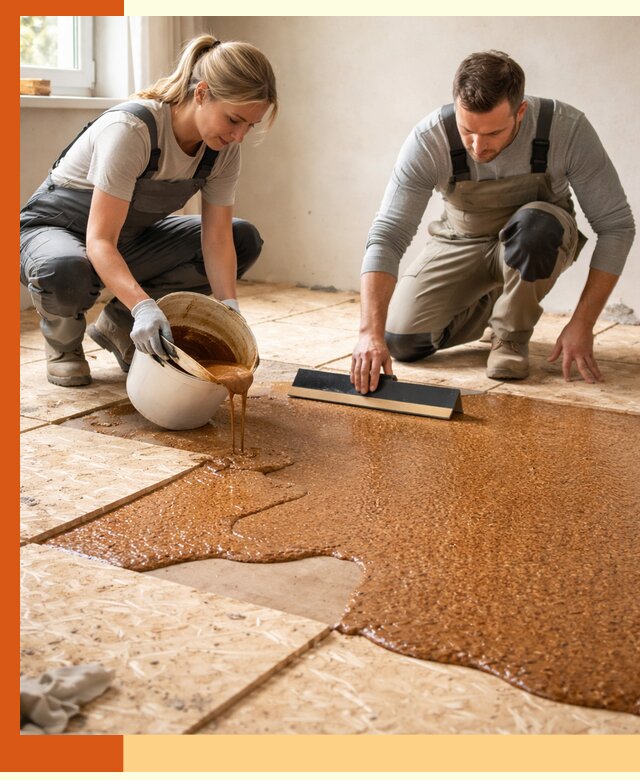 Утепление пола жидкой пробкой в Скопине для квартир и домов