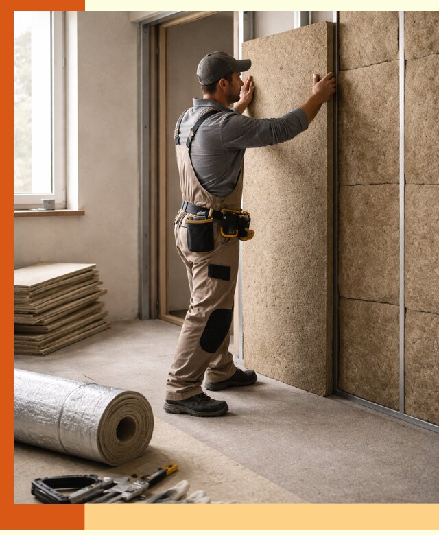 Шумоизоляция дома в Скопине — комплексная защита от шума