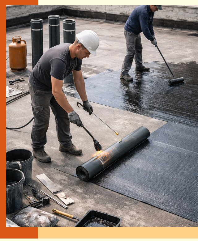 Гидроизоляция кровли в Скопине — надежная защита от протечек