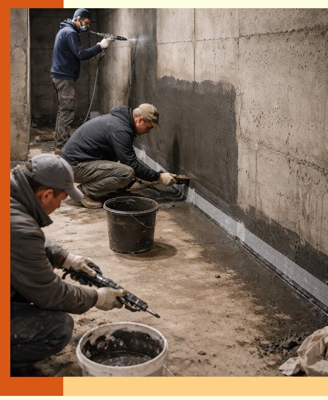 Гидроизоляция подвала в Скопине — комплексная защита от влаги