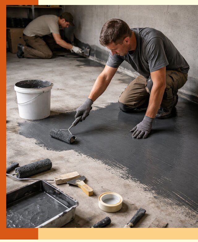 Гидроизоляция гаражного пола в Скопине — надежная защита от влаги