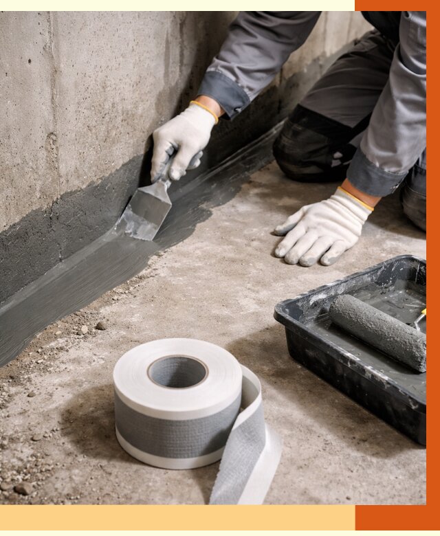 Гидроизоляция швов и герметизация стыков в Скопине от 1303 руб. | ТепломастерСкп