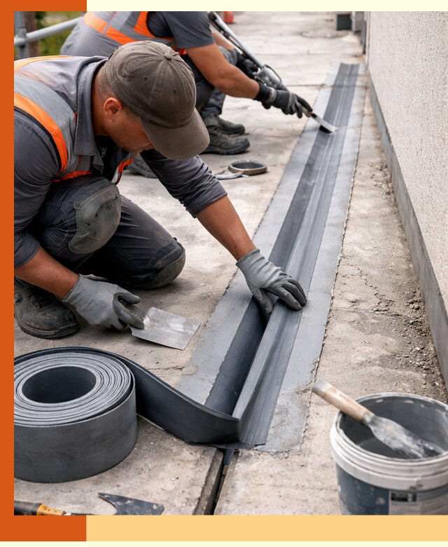 Гидроизоляция деформационного шва в Скопине профессионально и надежно