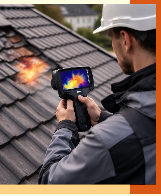 Тепловизионное обследование кровли в Скопине от 4689 руб. — ТепломастерСкп под ключ