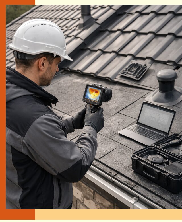 Тепловизионное обследование кровли в Скопине для выявления дефектов
