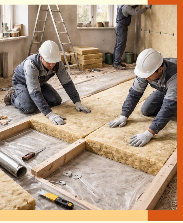 Восстановление теплоизоляции в Скопине от 8858 руб. — ремонт утепления под ключ | ТепломастерСкп