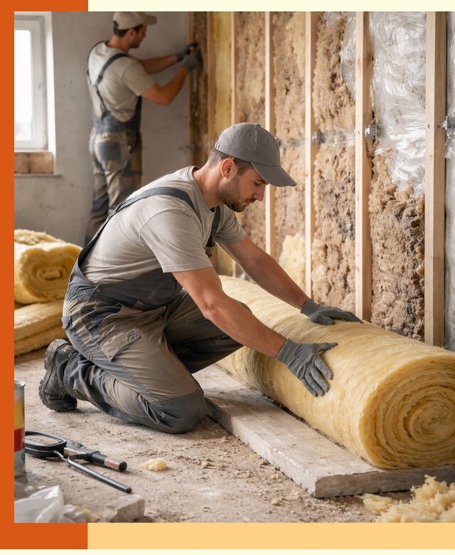 Восстановление теплоизоляции зданий и конструкций в Скопине