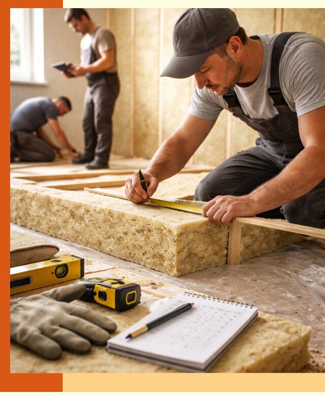 Расчет толщины утеплителя для зданий и помещений в Скопине