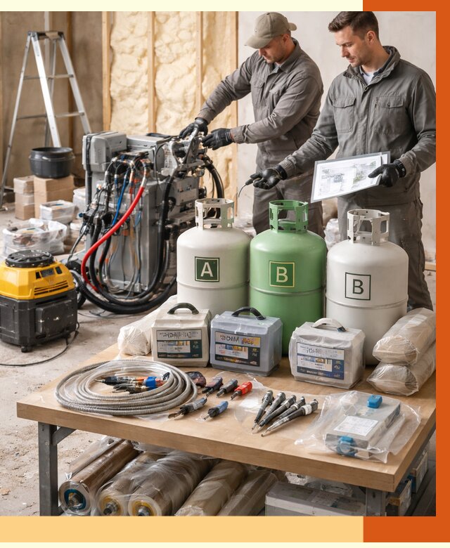 Продажа компонентов ППУ с консультацией в Скопине от 4377 руб. | ТепломастерСкп